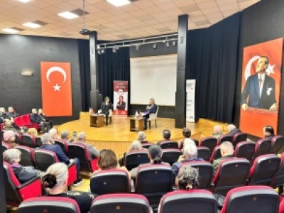 İSMAİL ÖZMUTLU BAKIRKÖYLÜLERLE ADALET ÜZERİNE KONUŞTU