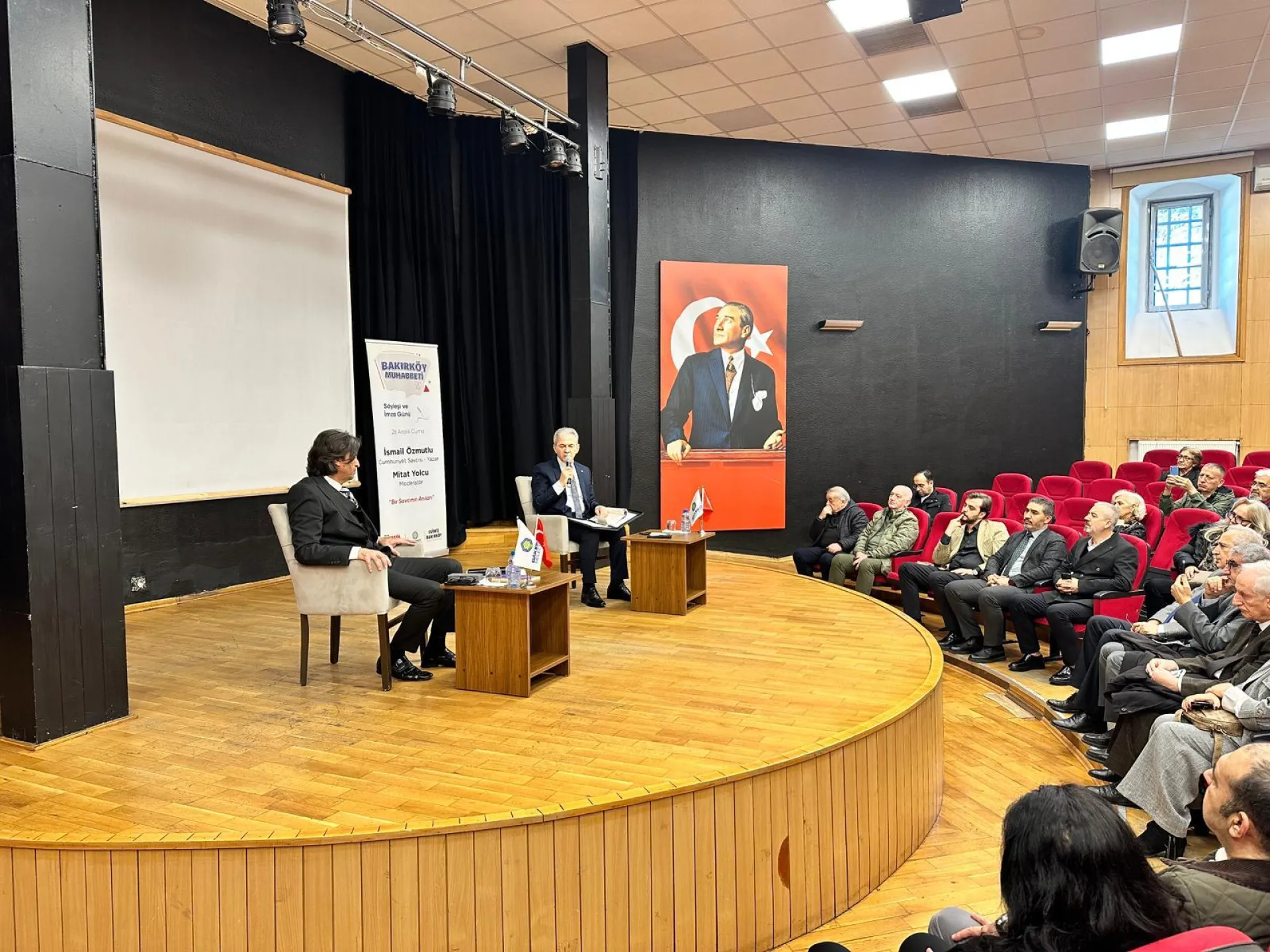 İSMAİL ÖZMUTLU BAKIRKÖYLÜLERLE ADALET ÜZERİNE KONUŞTU