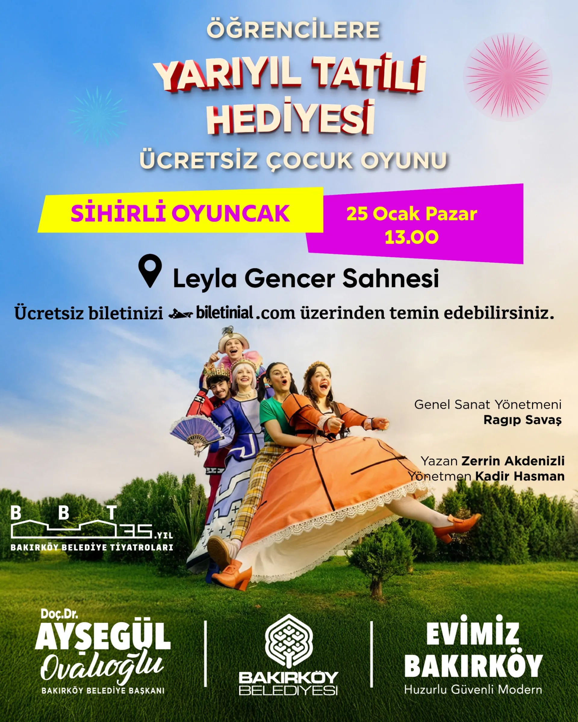 ÖĞRENCİLERE YARIYIL TATİLİ HEDİYESİ