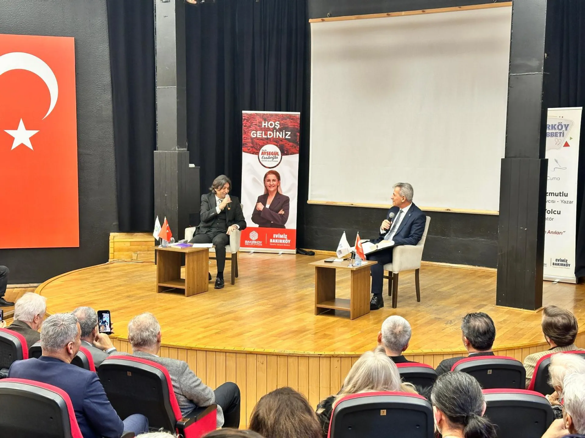 İSMAİL ÖZMUTLU BAKIRKÖYLÜLERLE ADALET ÜZERİNE KONUŞTU