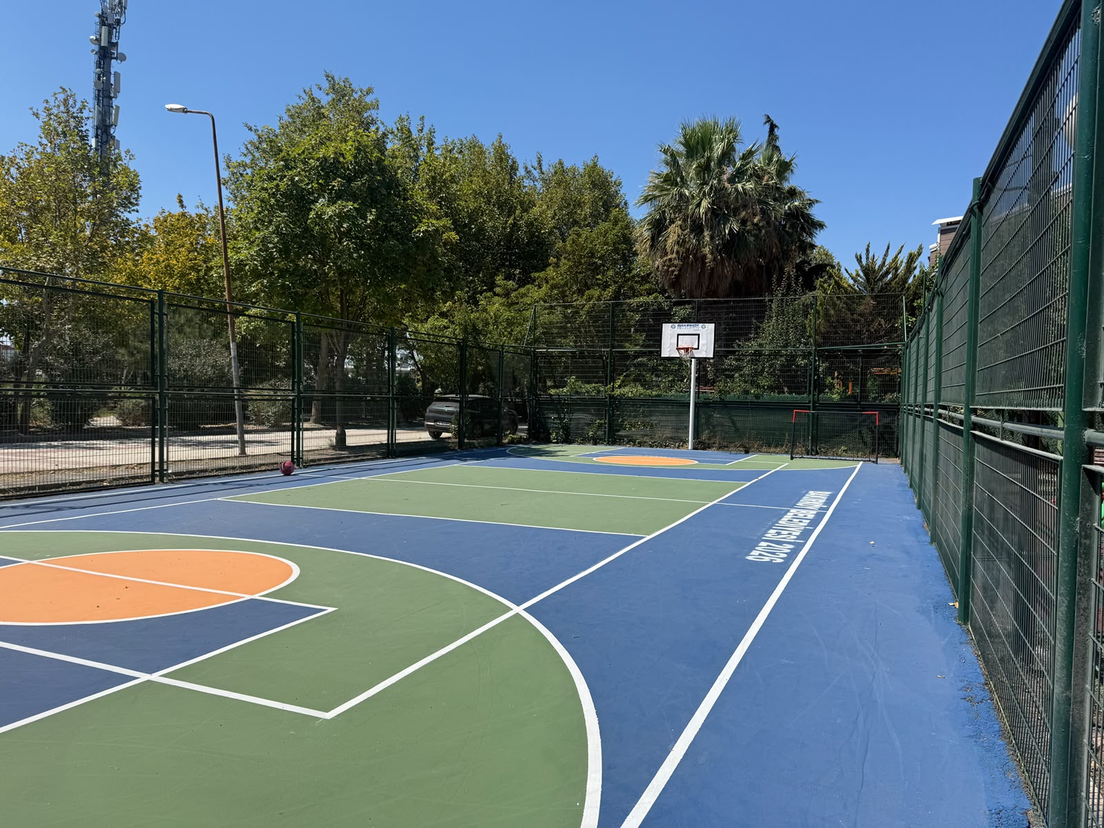Işık Villaları Parkı Basketbol Sahası Yenileme Hizmeti