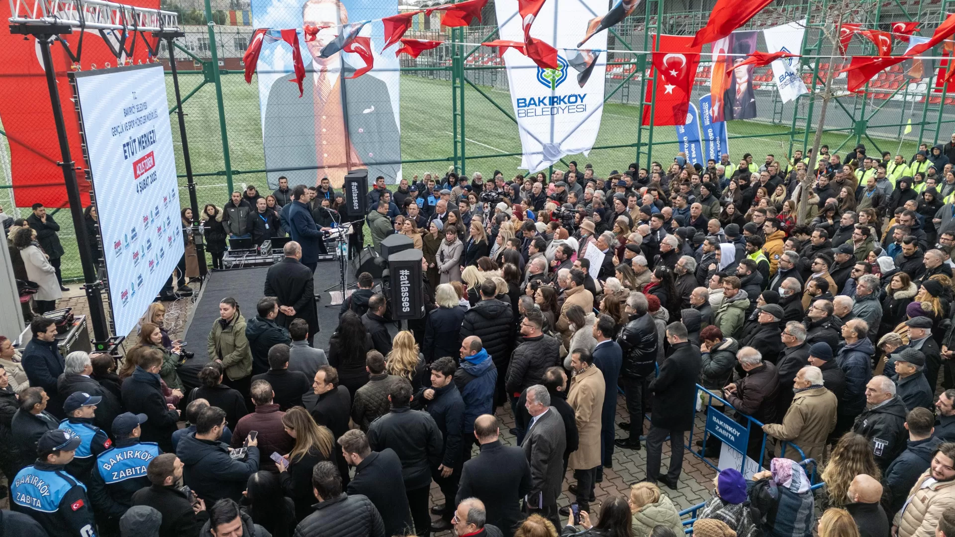 İMAMOĞLU VE OVALIOĞLU ETÜT MERKEZİNİN AÇILIŞINI YAPTI