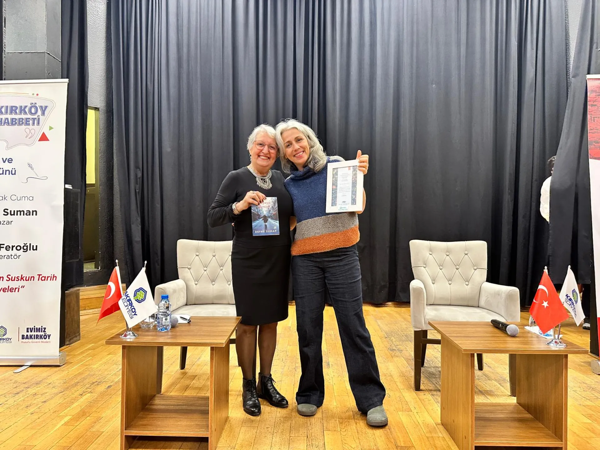 BAKIRKÖY MUHABBETİ’NİN BU HAFTAKİ KONUĞU DEFNE SUMAN OLDU