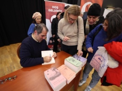 FUAT SEVİMAY BAKIRKÖY’DE “EDEBİYAT ÜZERİNE” KONUŞTU