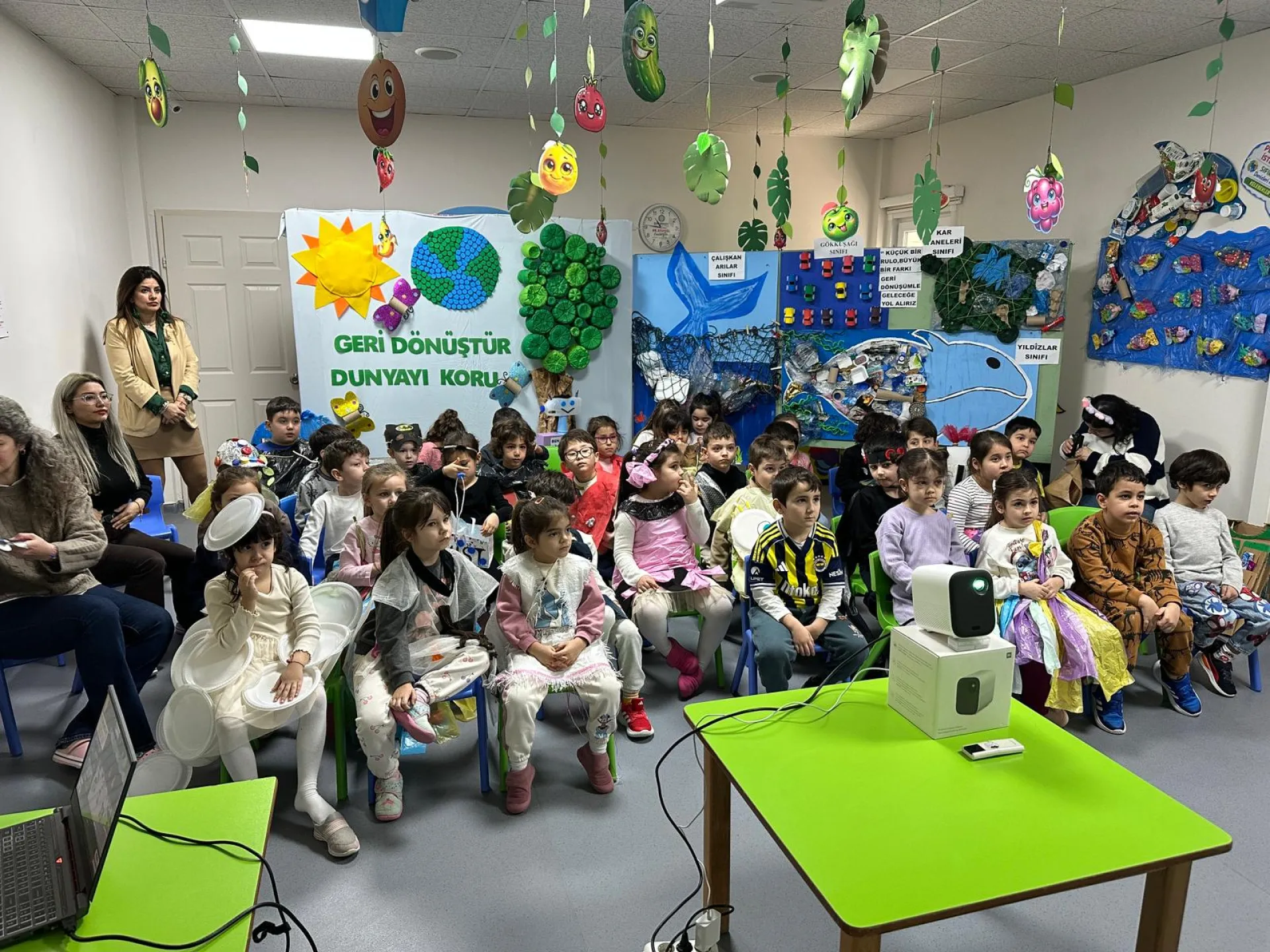 YUVAMIZ BAKIRKÖY’DE MİNİKLERE “SIFIR ATIK” EĞİTİMİ