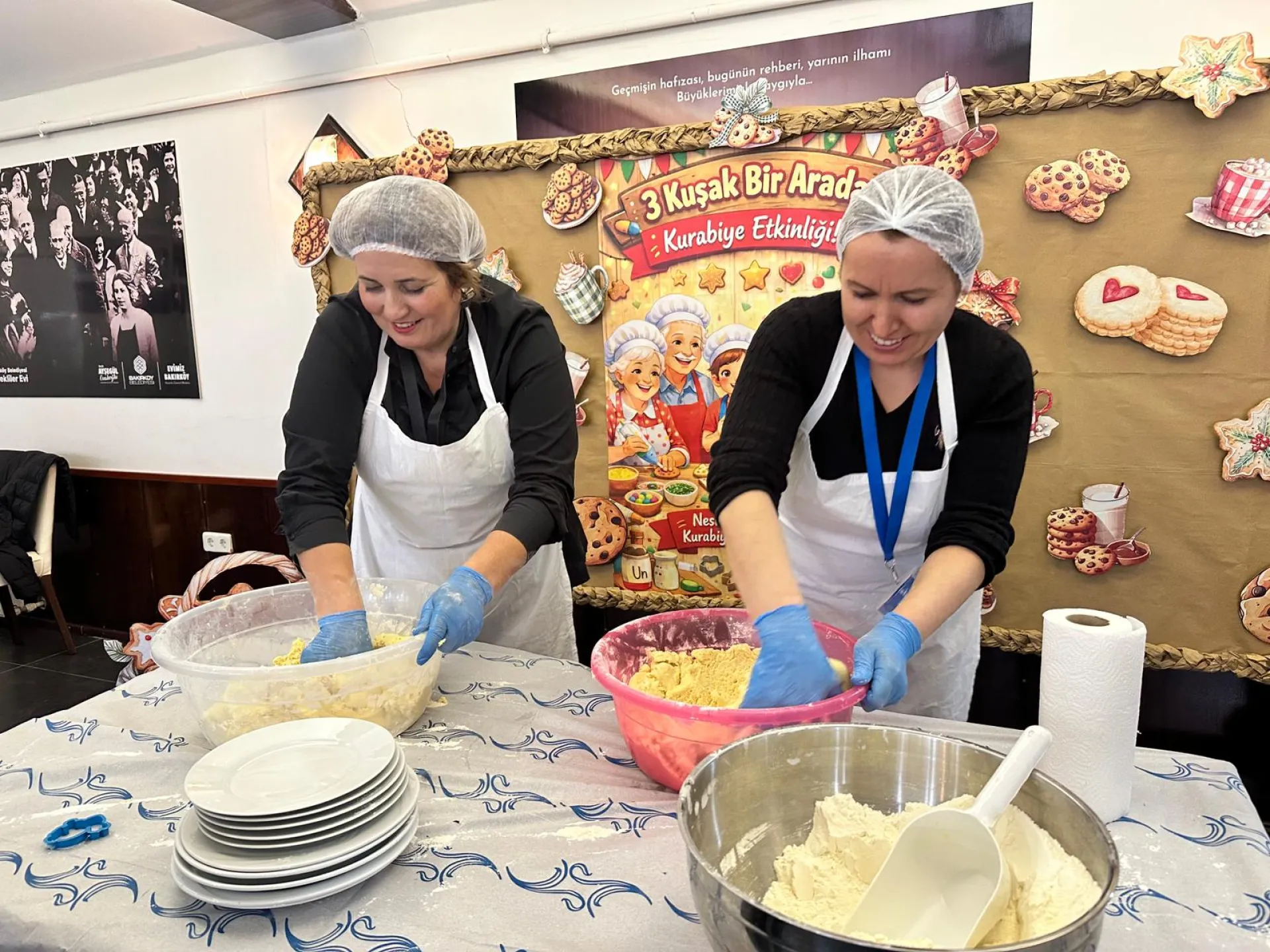 BAKIRKÖY BELEDİYESİ’NDEN KUŞAKLARI BULUŞTURAN KURABİYE ETKİNLİĞİ