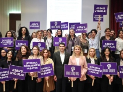 BAŞKAN OVALIOĞLU: “HER KADININ GÜÇLÜ, GÜVENDE VE EŞİT OLDUĞU BİR DÜNYA KURMAYA KARARLIYIZ”