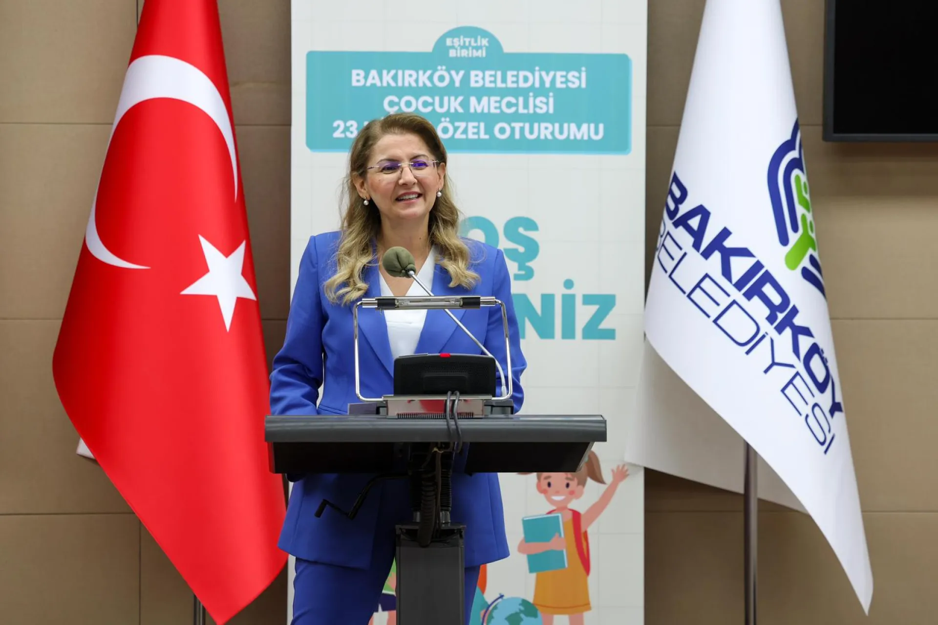 BAKIRKÖY BELEDİYESİ ÇOCUK MECLİSİ’NDEN 23 NİSAN ÖZEL OTURUMU