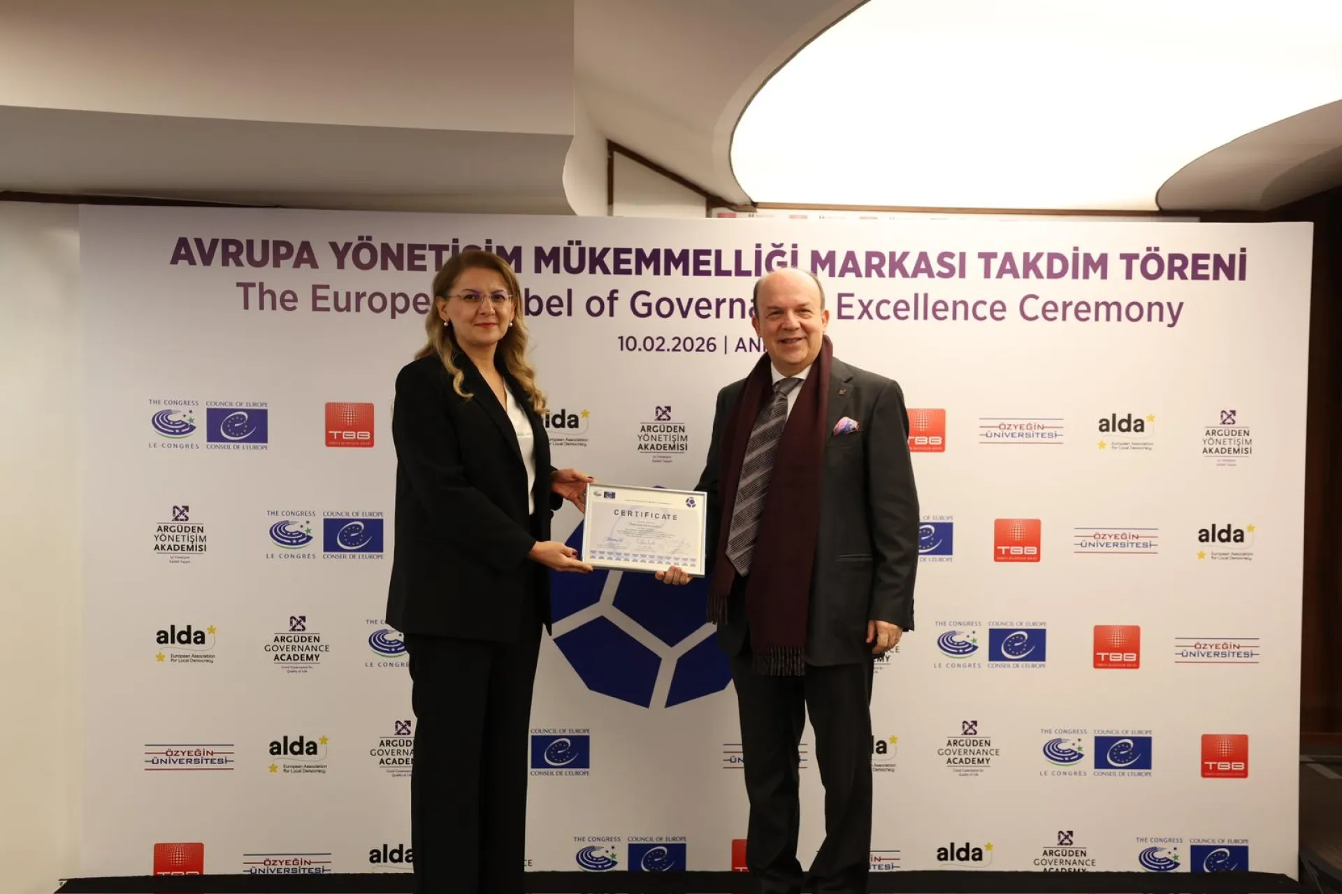 BAKIRKÖY BELEDİYESİ’NE AVRUPA YÖNETİŞİM MÜKEMMELLİĞİ MARKASI ÖDÜLÜ