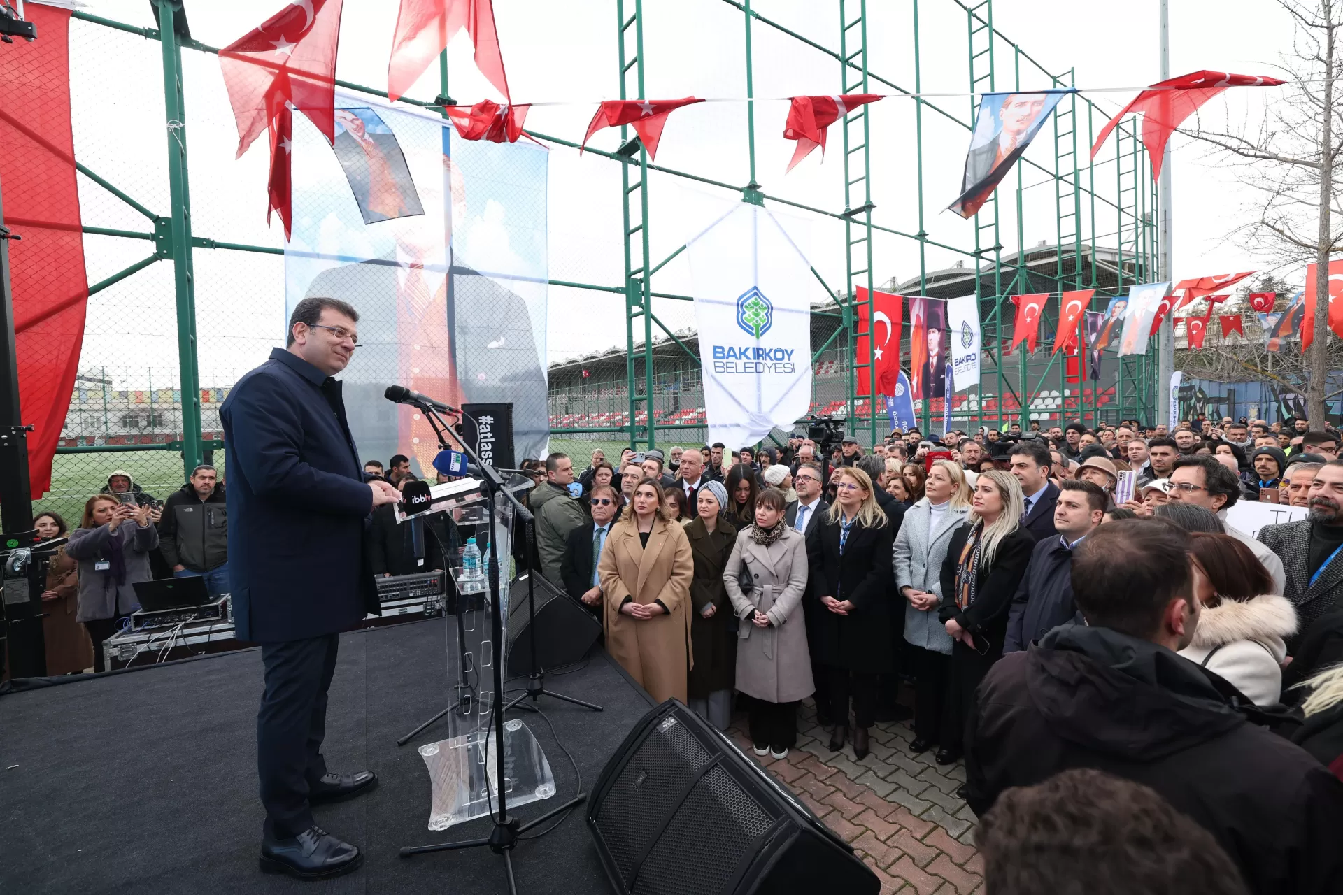 İMAMOĞLU VE OVALIOĞLU ETÜT MERKEZİNİN AÇILIŞINI YAPTI