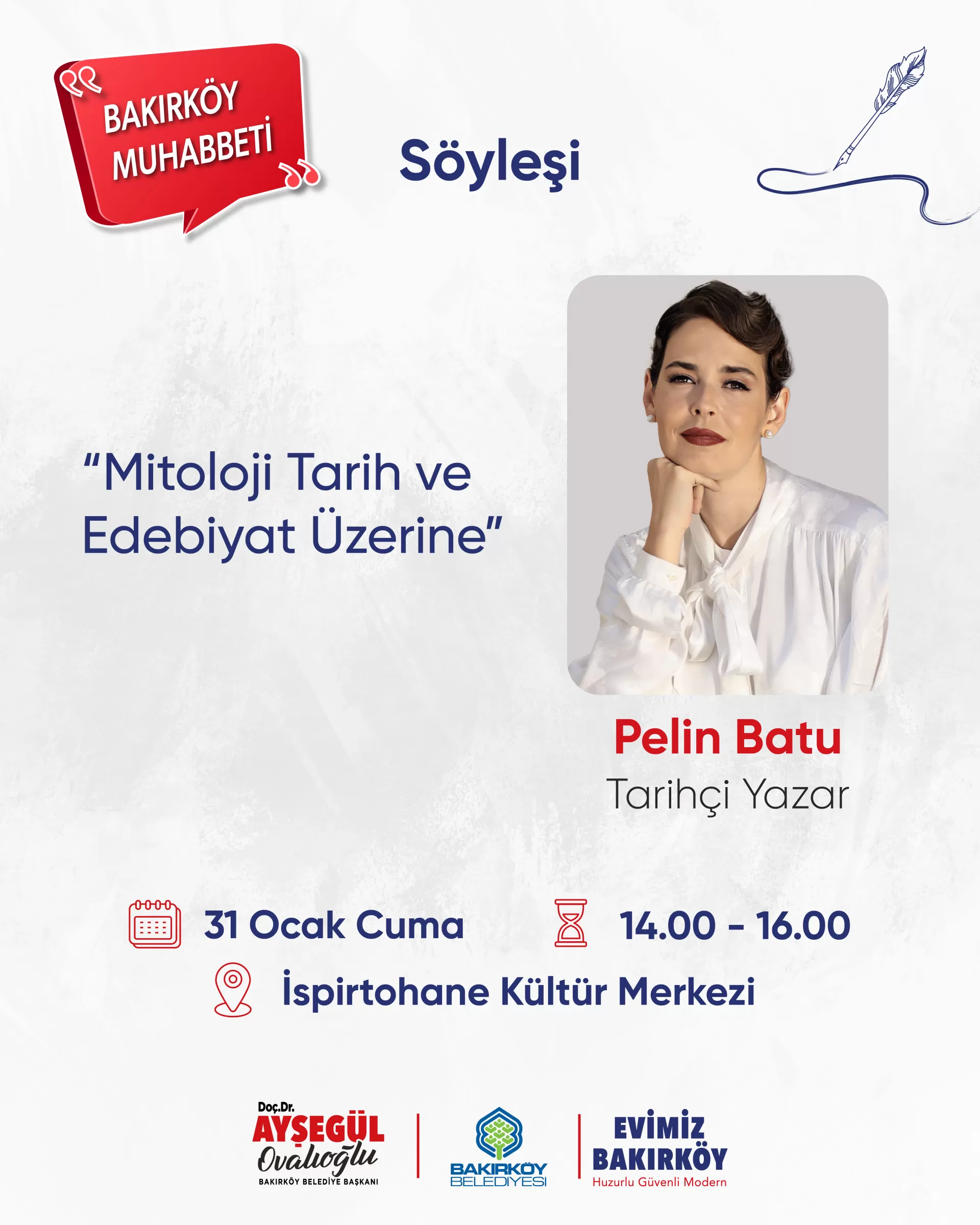 PELİN BATU BAKIRKÖYLÜLERLE BULUŞACAK