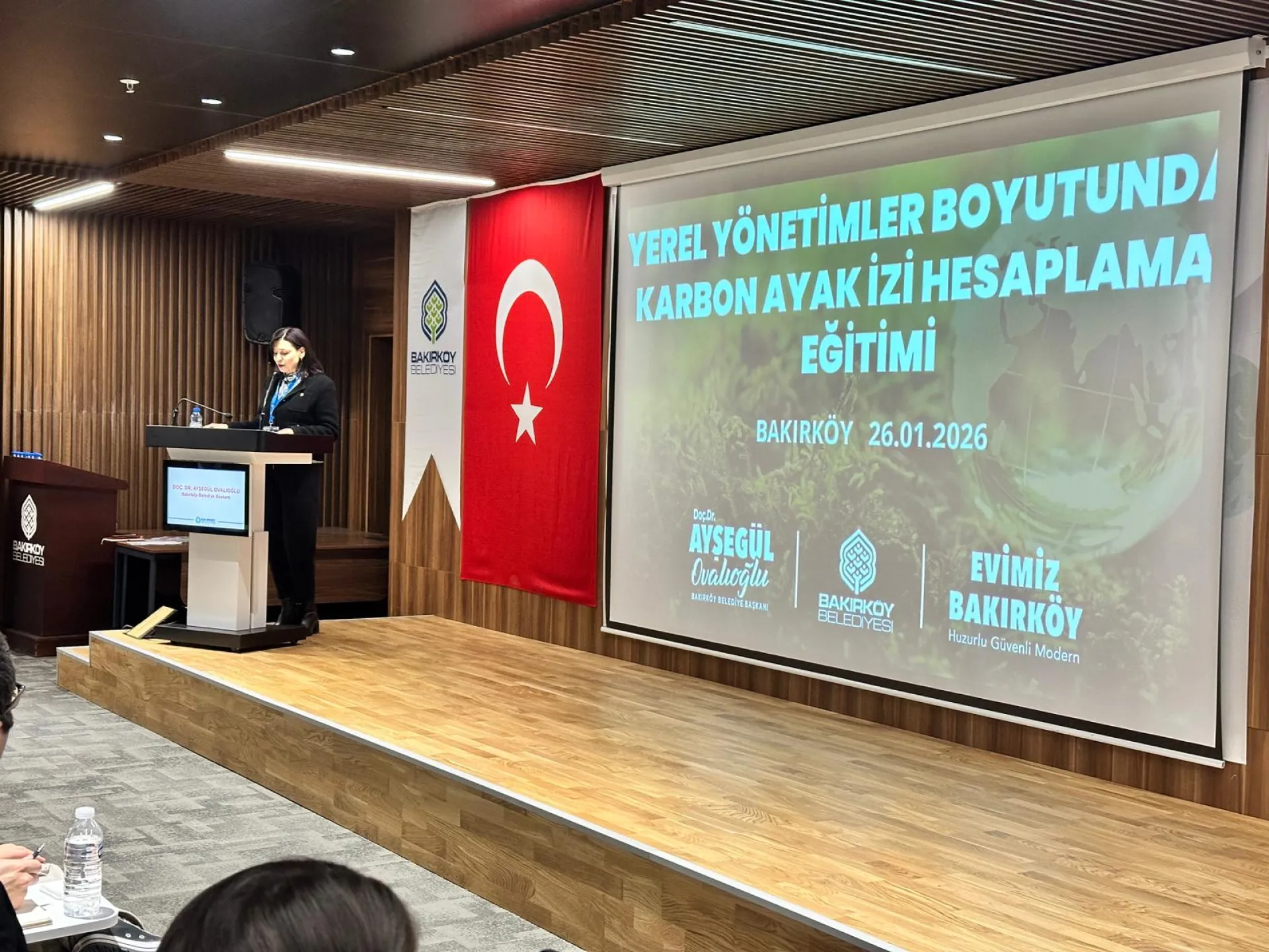 BAKIRKÖY BELEDİYESİ’NDE KARBON AYAK İZİ EĞİTİMİ