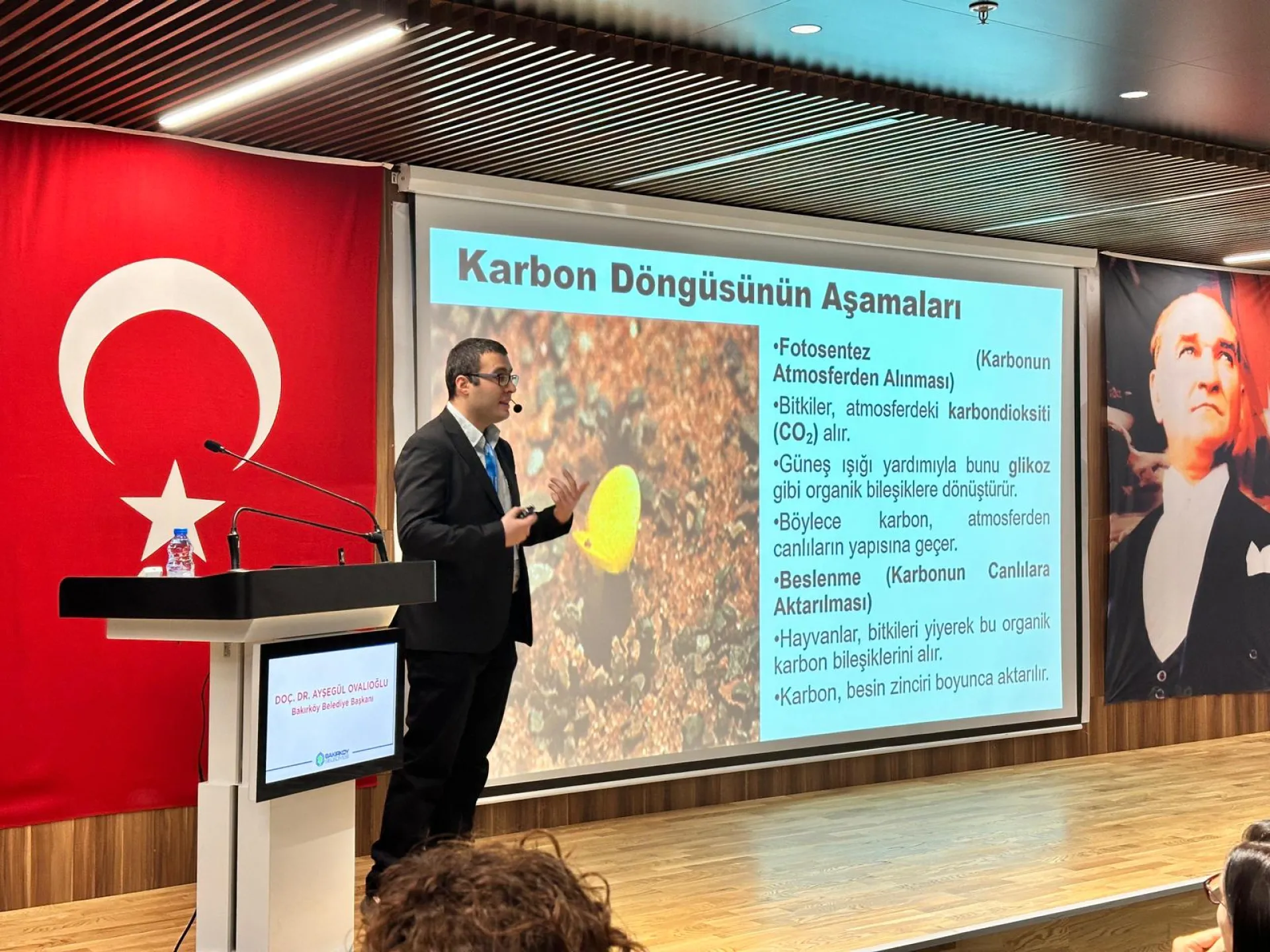 BAKIRKÖY BELEDİYESİ’NDE KARBON AYAK İZİ EĞİTİMİ