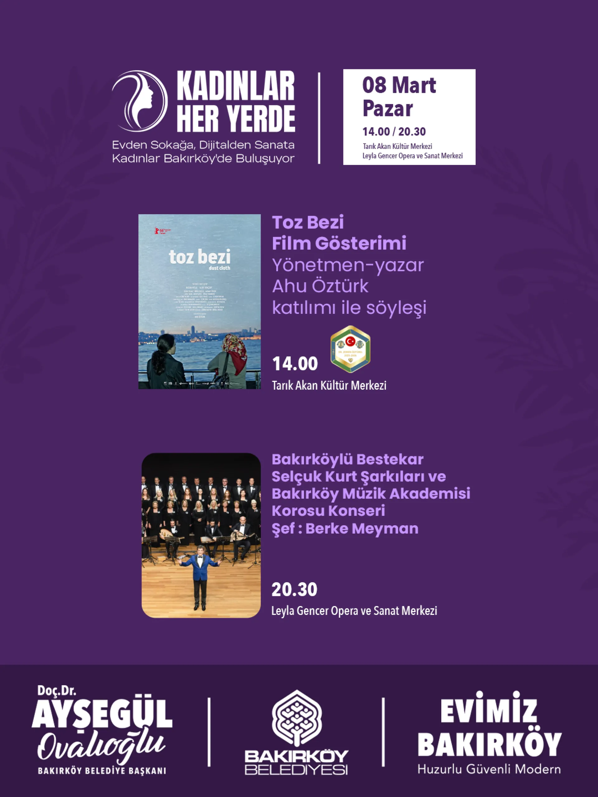 TOZ BEZİ FİLM GÖSTERİMİ VE SÖYLEŞİ