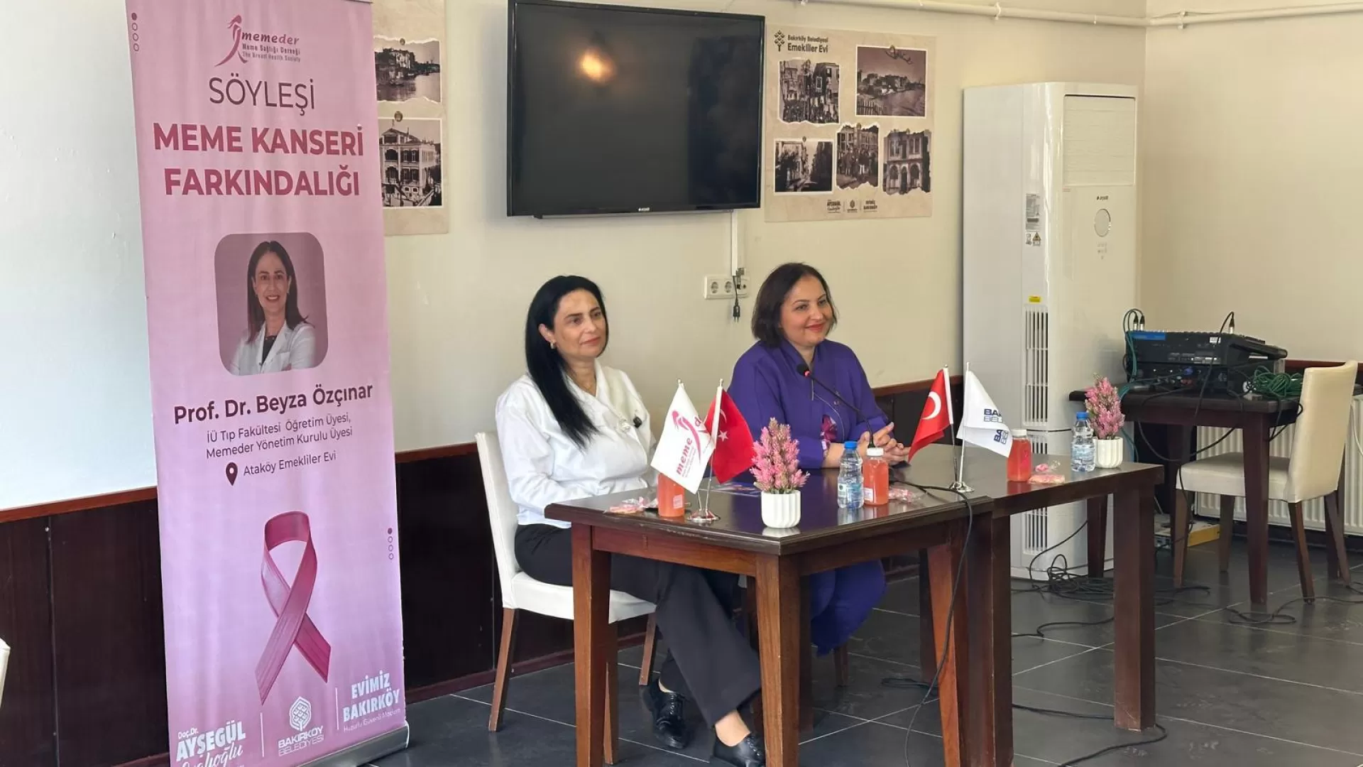 BAKIRKÖY BELEDİYESİ’NDEN MEME KANSERİ FARKINDALIĞI SÖYLEŞİSİ