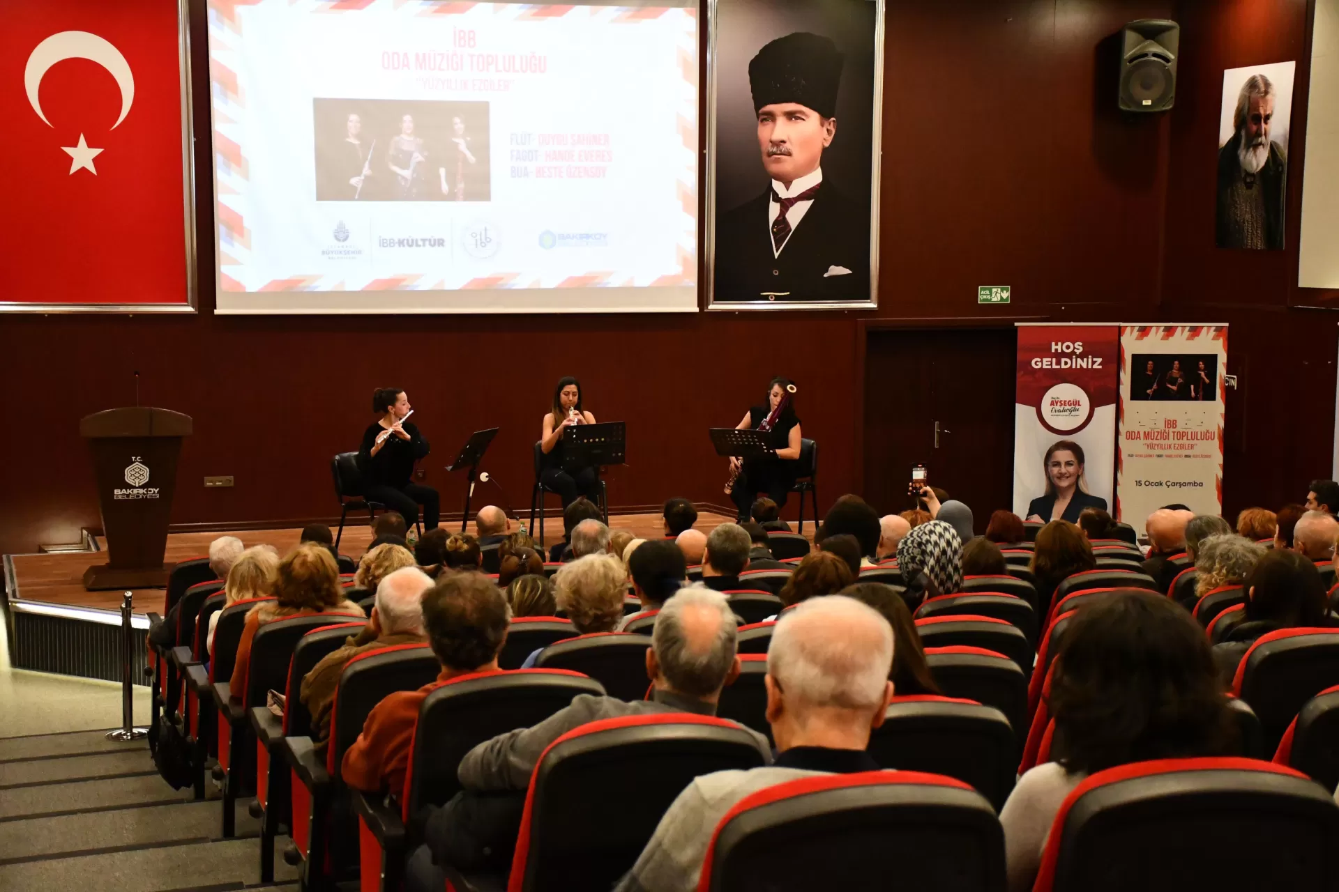 BAKIRKÖYLÜLER “İŞ ÇIKIŞI KONSERLERİ” İLE BULUŞTU