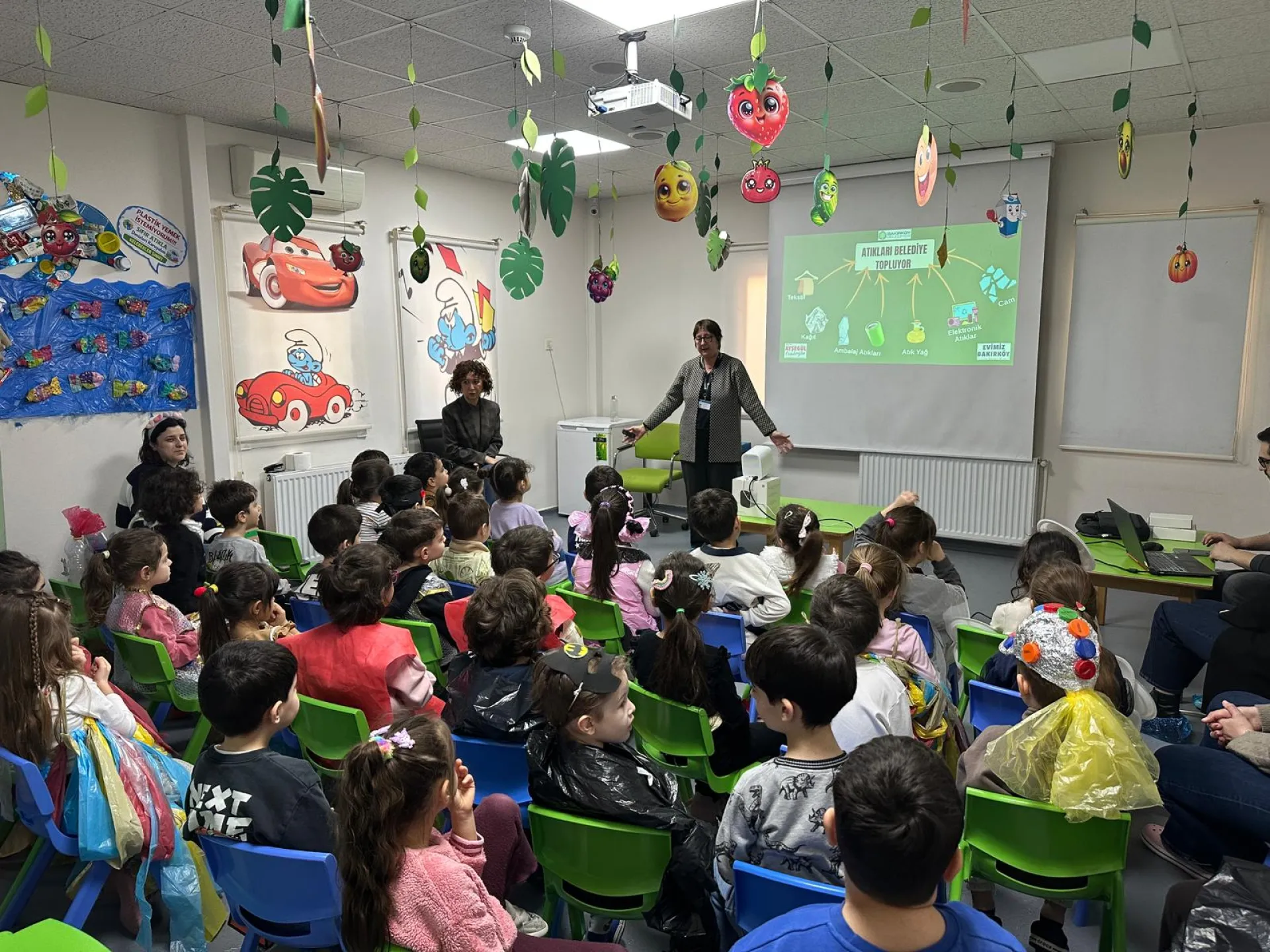 YUVAMIZ BAKIRKÖY’DE MİNİKLERE “SIFIR ATIK” EĞİTİMİ