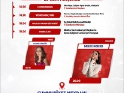 BAKIRKÖY BELEDİYESİ’NDEN CUMHURİYET BAYRAMI’NA ÖZEL DOLU DOLU PROGRAM