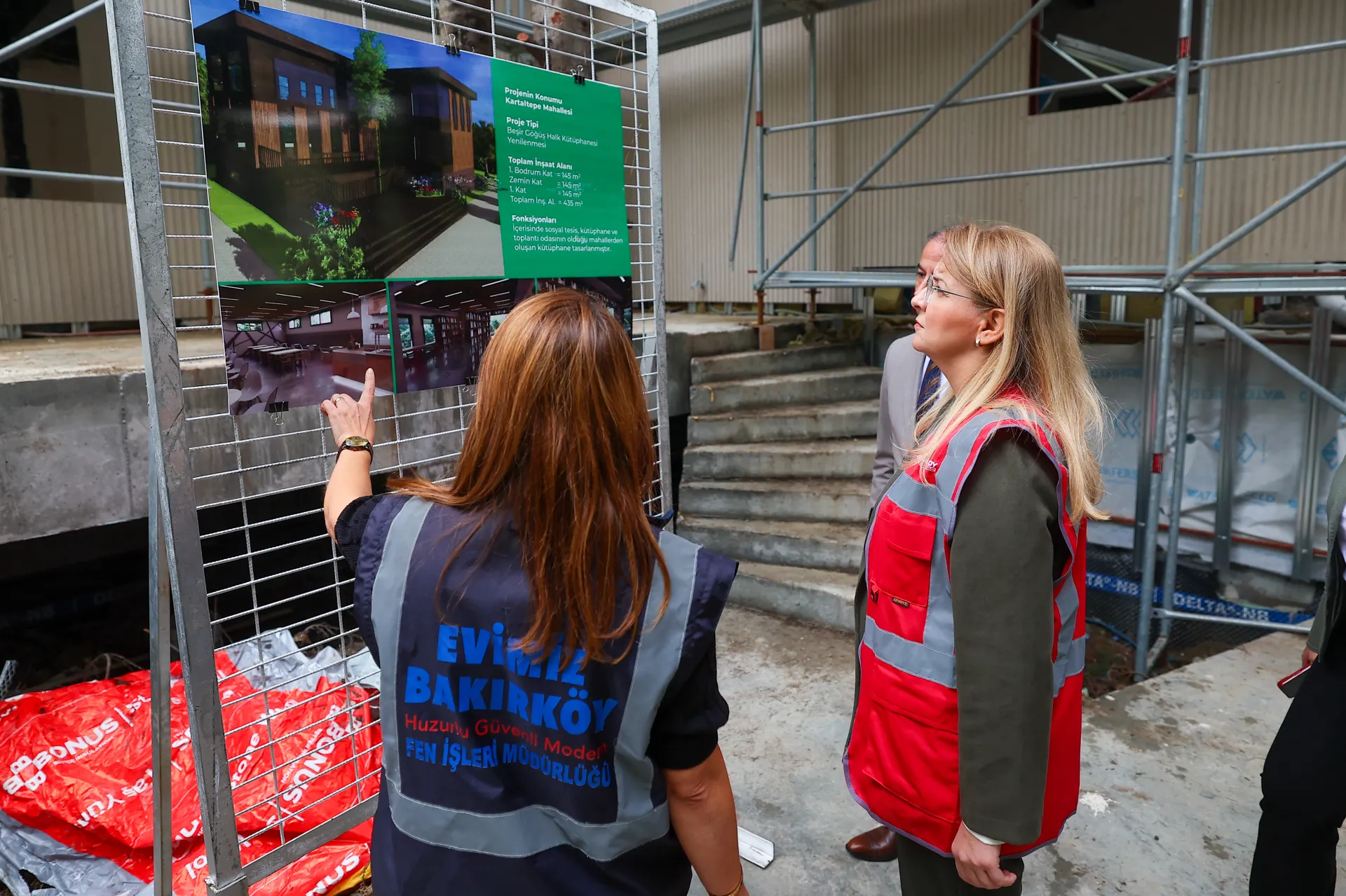 BAKIRKÖY'ÜN YOLLARI YENİLENİYOR, ALTYAPISI GÜÇLENİYOR