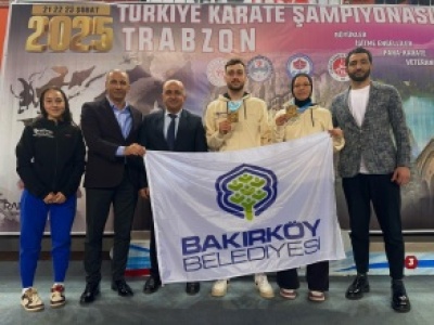 BAKIRKÖYLÜ KARATECİLER TÜRKİYE ŞAMPİYONU!