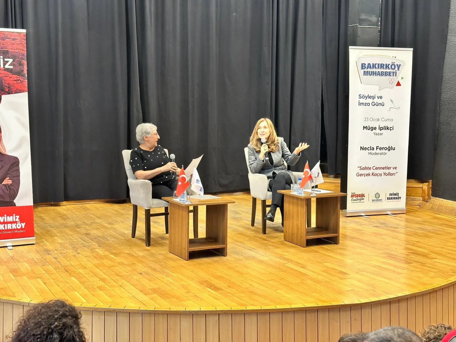 BAKIRKÖY MUHABBETİ’NİN BU HAFTAKİ KONUĞU MÜGE İPLİKÇİ OLDU