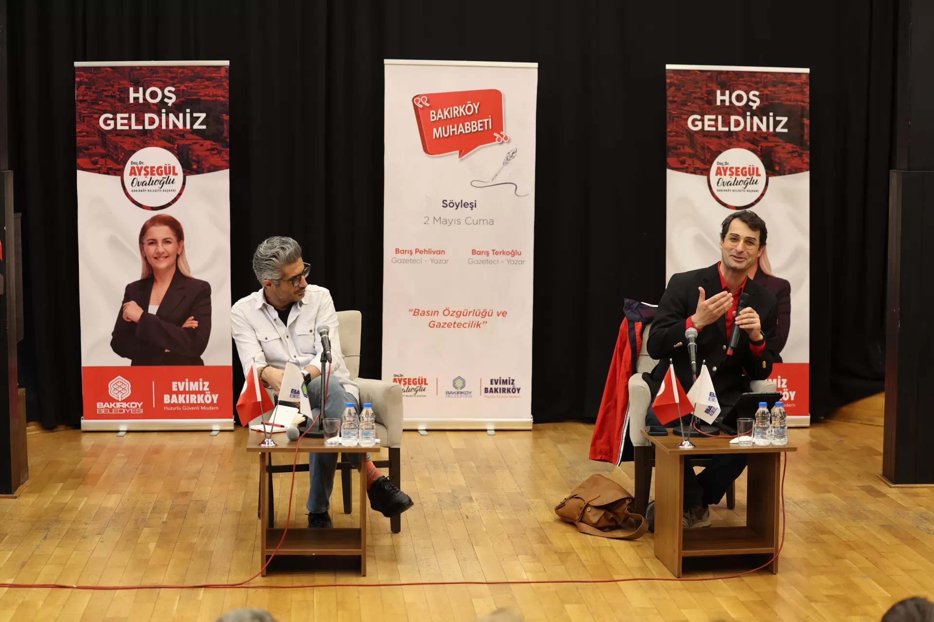 TERKOĞLU VE PEHLİVAN’DAN “BASIN ÖZGÜRLÜĞÜ” BULUŞMASI