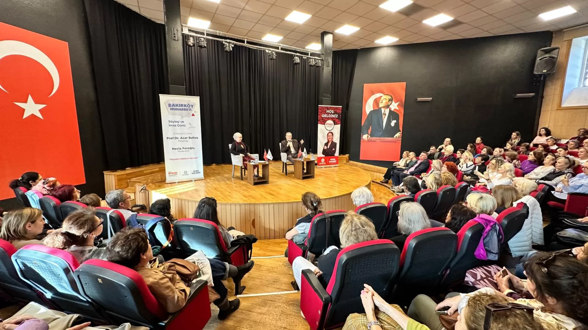 PROF. DR. ACAR BALTAŞ BAKIRKÖYLÜLERLE BULUŞTU