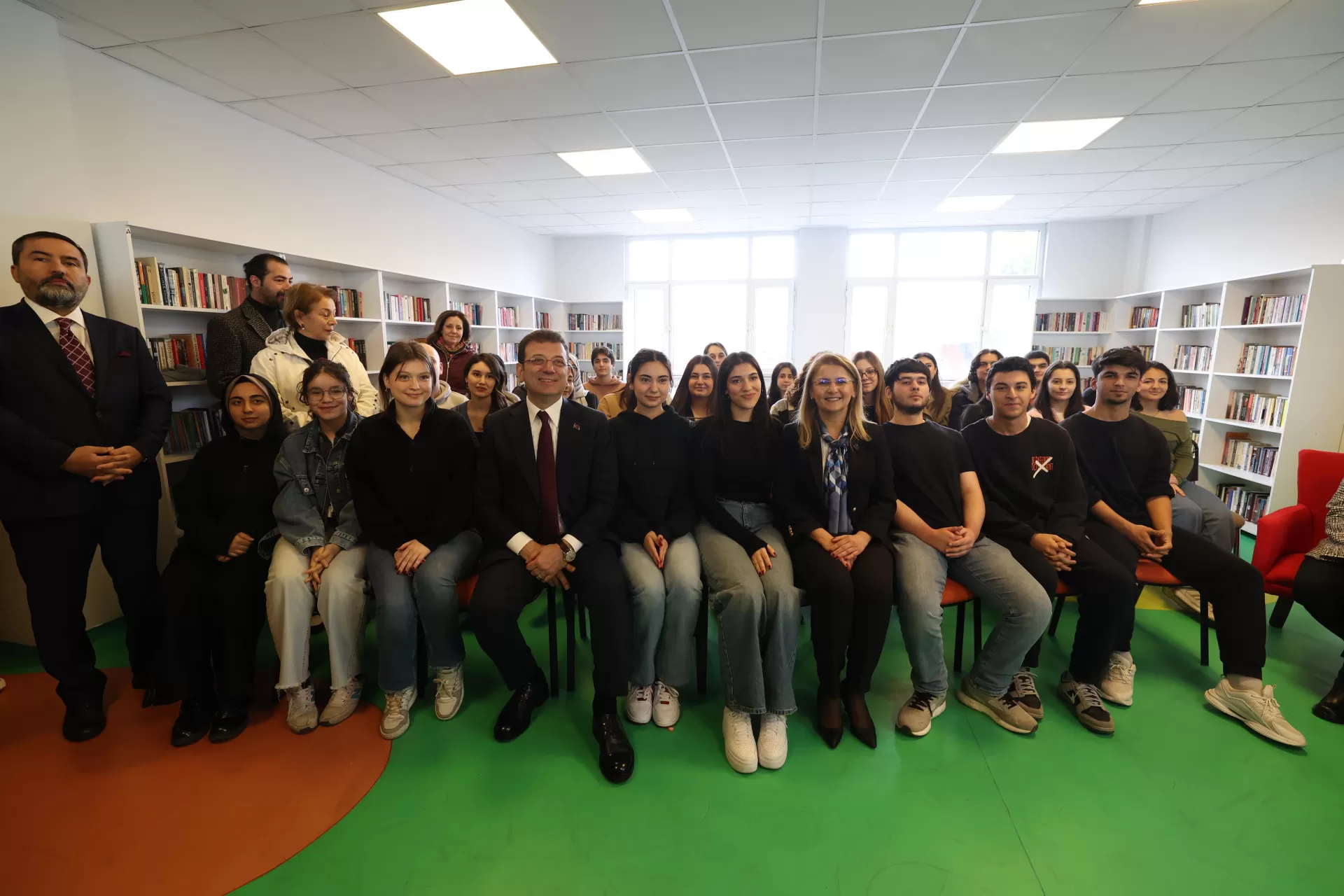 İMAMOĞLU VE OVALIOĞLU ETÜT MERKEZİNİN AÇILIŞINI YAPTI
