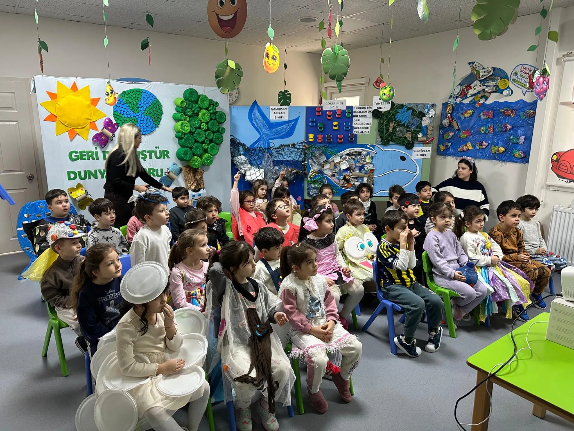 YUVAMIZ BAKIRKÖY’DE MİNİKLERE “SIFIR ATIK” EĞİTİMİ