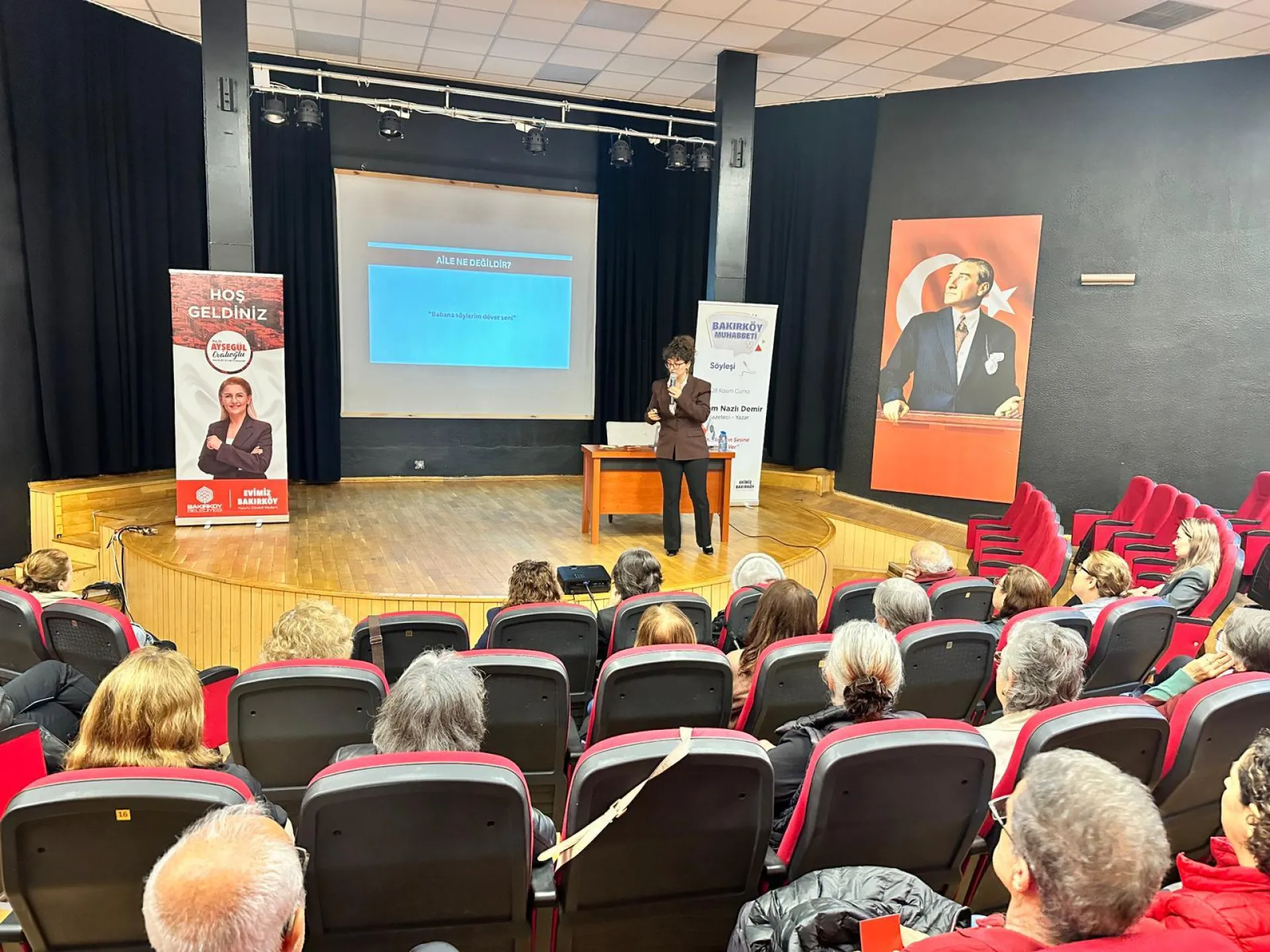 BAKIRKÖY’DE KADINLARIN SESİNE KULAK VEREN SÖYLEŞİ