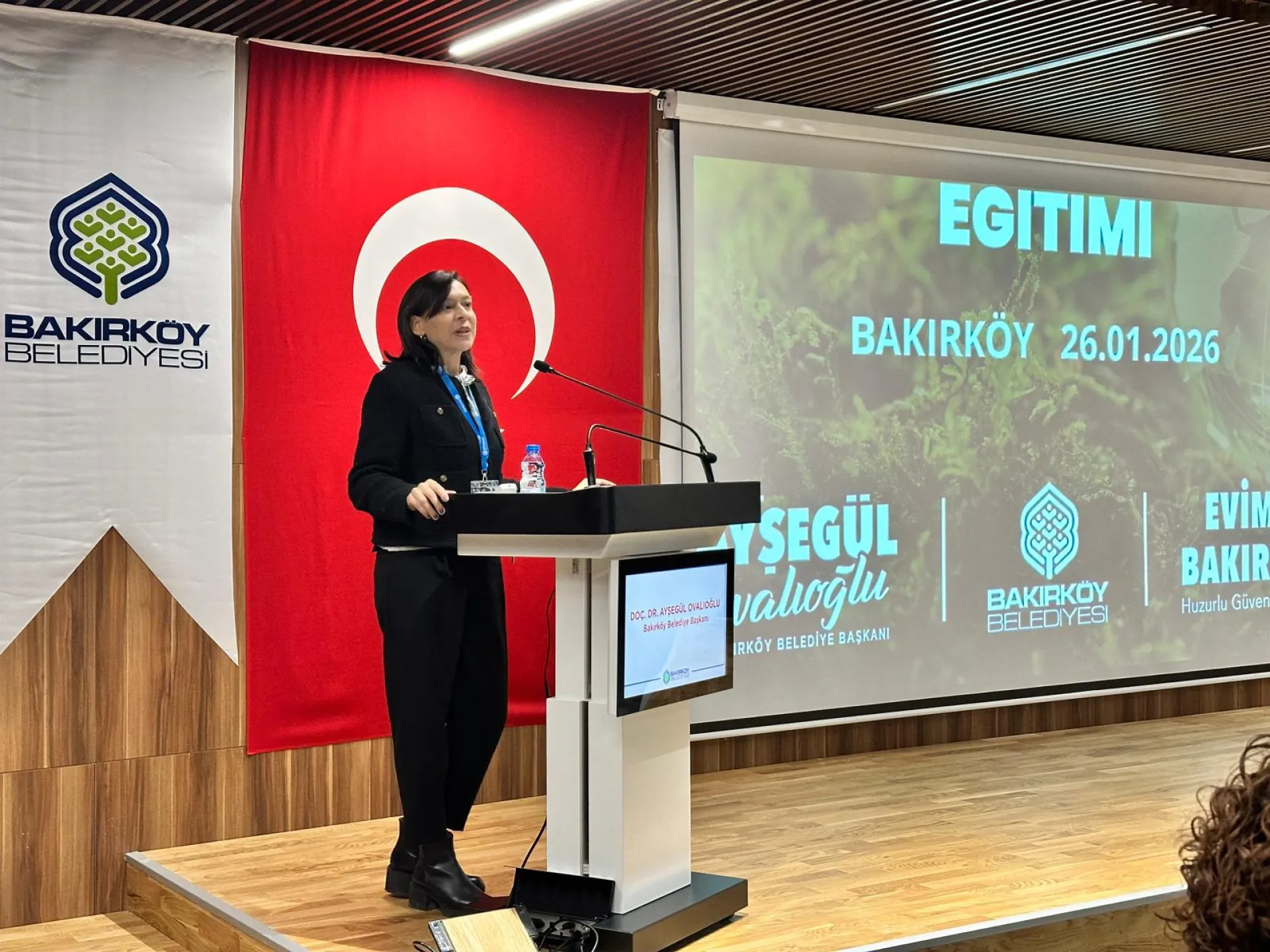 BAKIRKÖY BELEDİYESİ’NDE KARBON AYAK İZİ EĞİTİMİ
