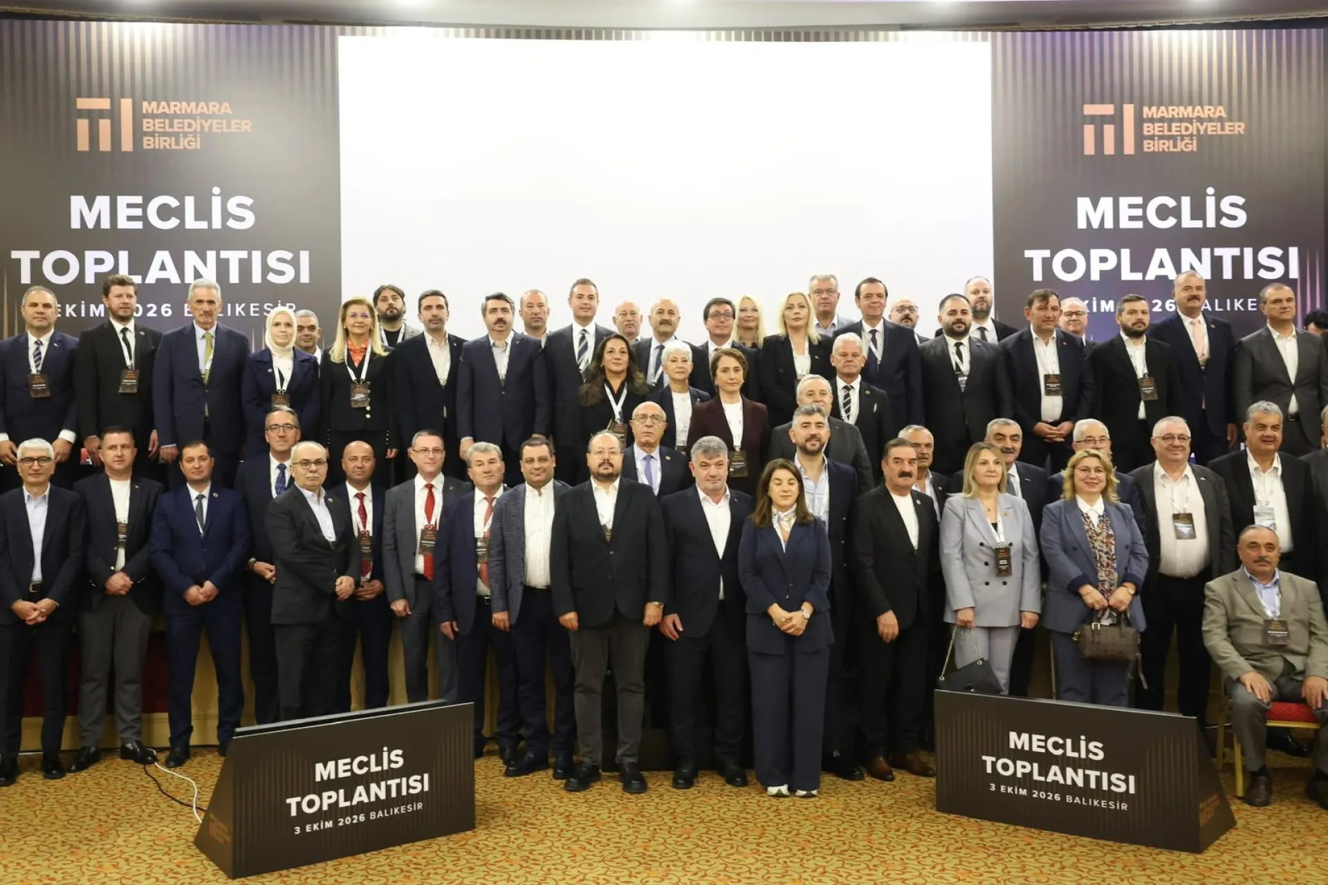 MARMARA BELEDİYELER BİRLİĞİ BALIKESİR’DE TOPLANDI