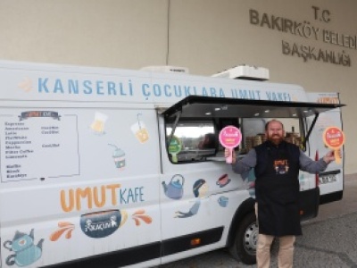‘UMUT KAFE’ BAKIRKÖY’DEN KANSERLİ ÇOCUKLARIN HAYATINA DOKUNUYOR