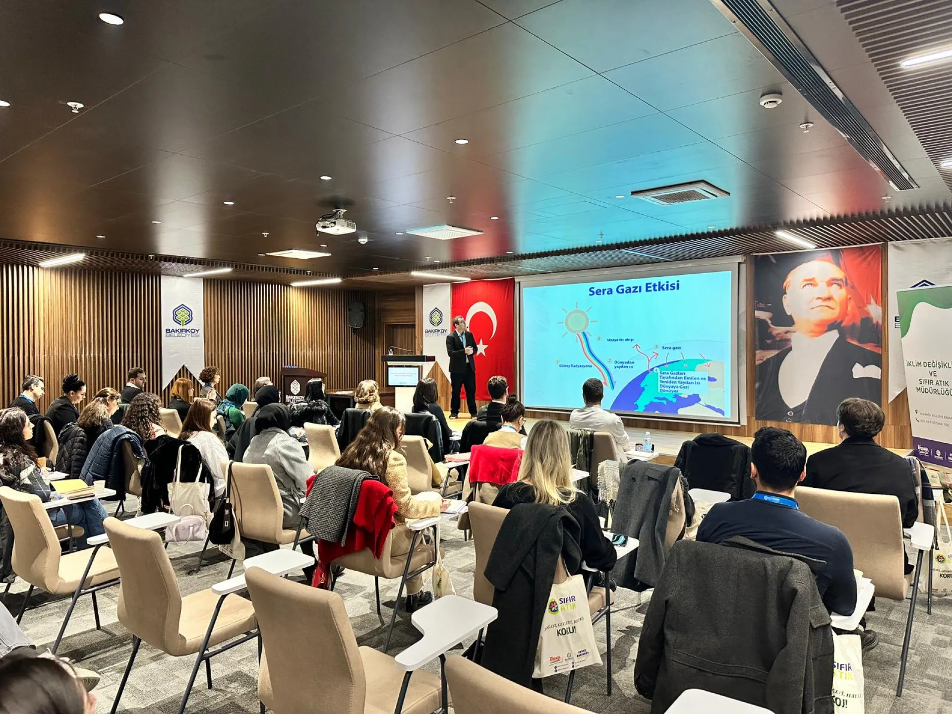 BAKIRKÖY BELEDİYESİ’NDE KARBON AYAK İZİ EĞİTİMİ