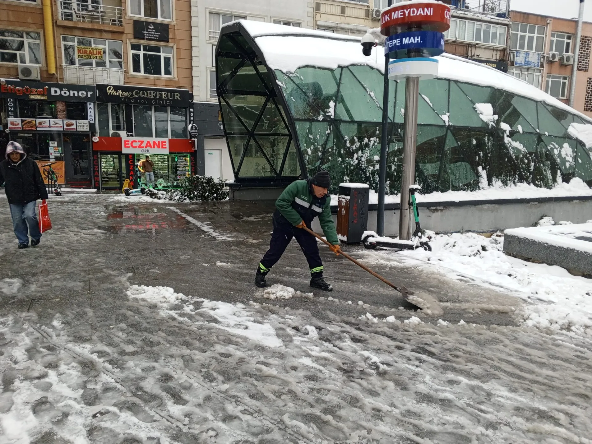 BAKIRKÖY’DE KAR SEFERBERLİĞİ
