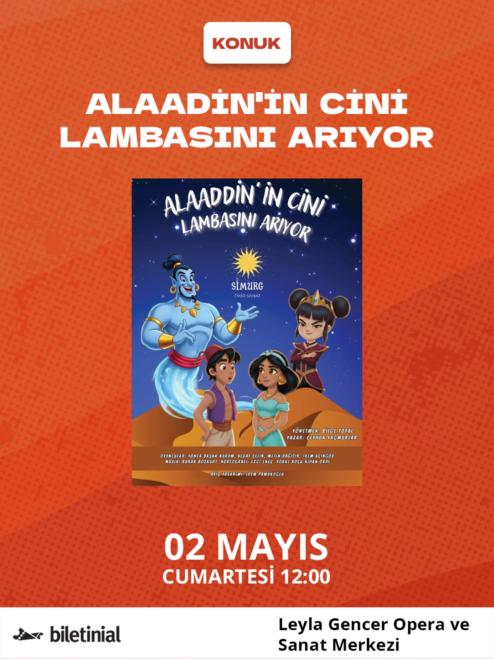 ALAADİN'İN CİNİ LAMBASINI ARIYOR