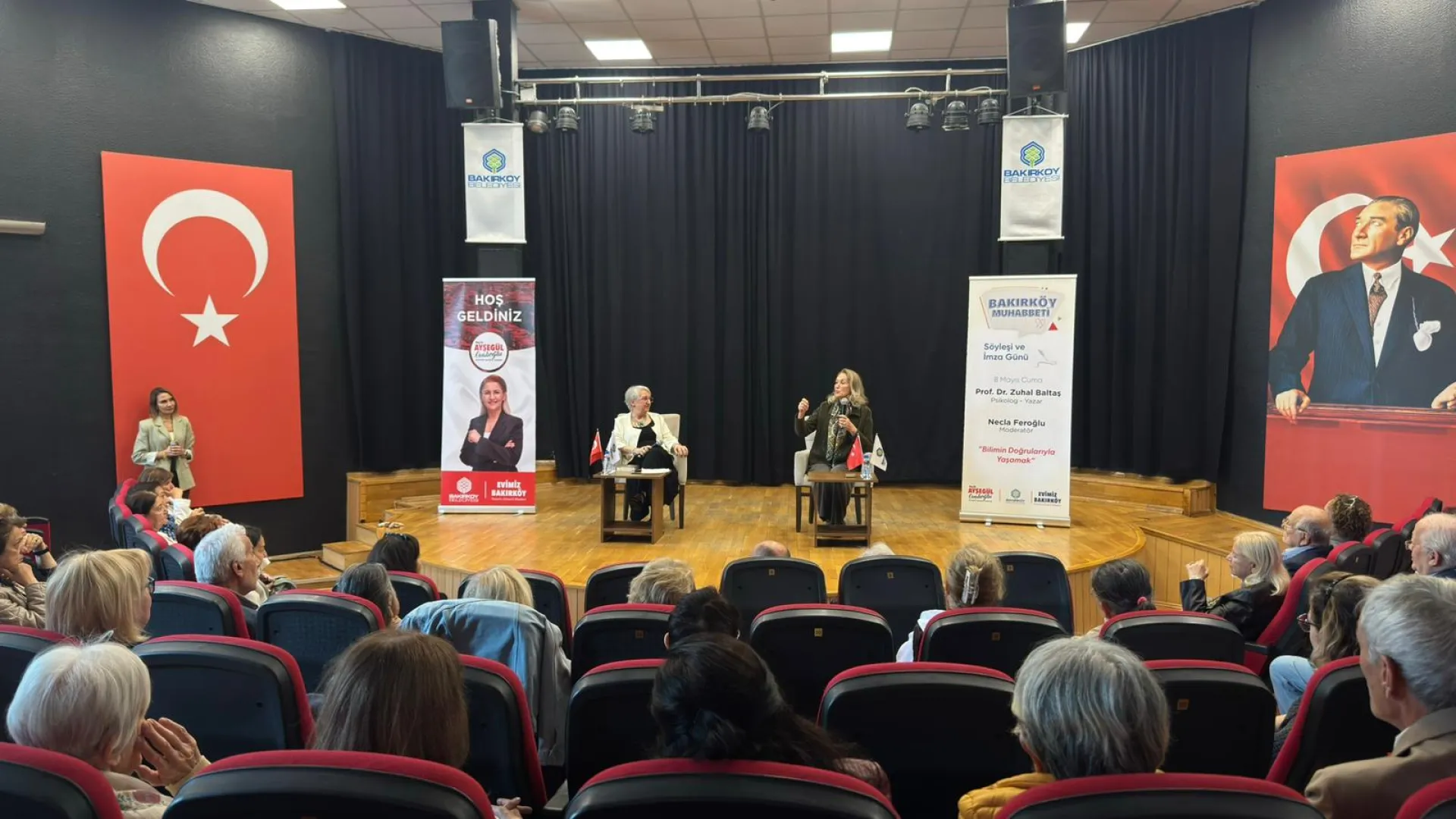 BAKIRKÖY’DE “BİLİMİN DOĞRULARIYLA YAŞAMAK” KONUŞULDU