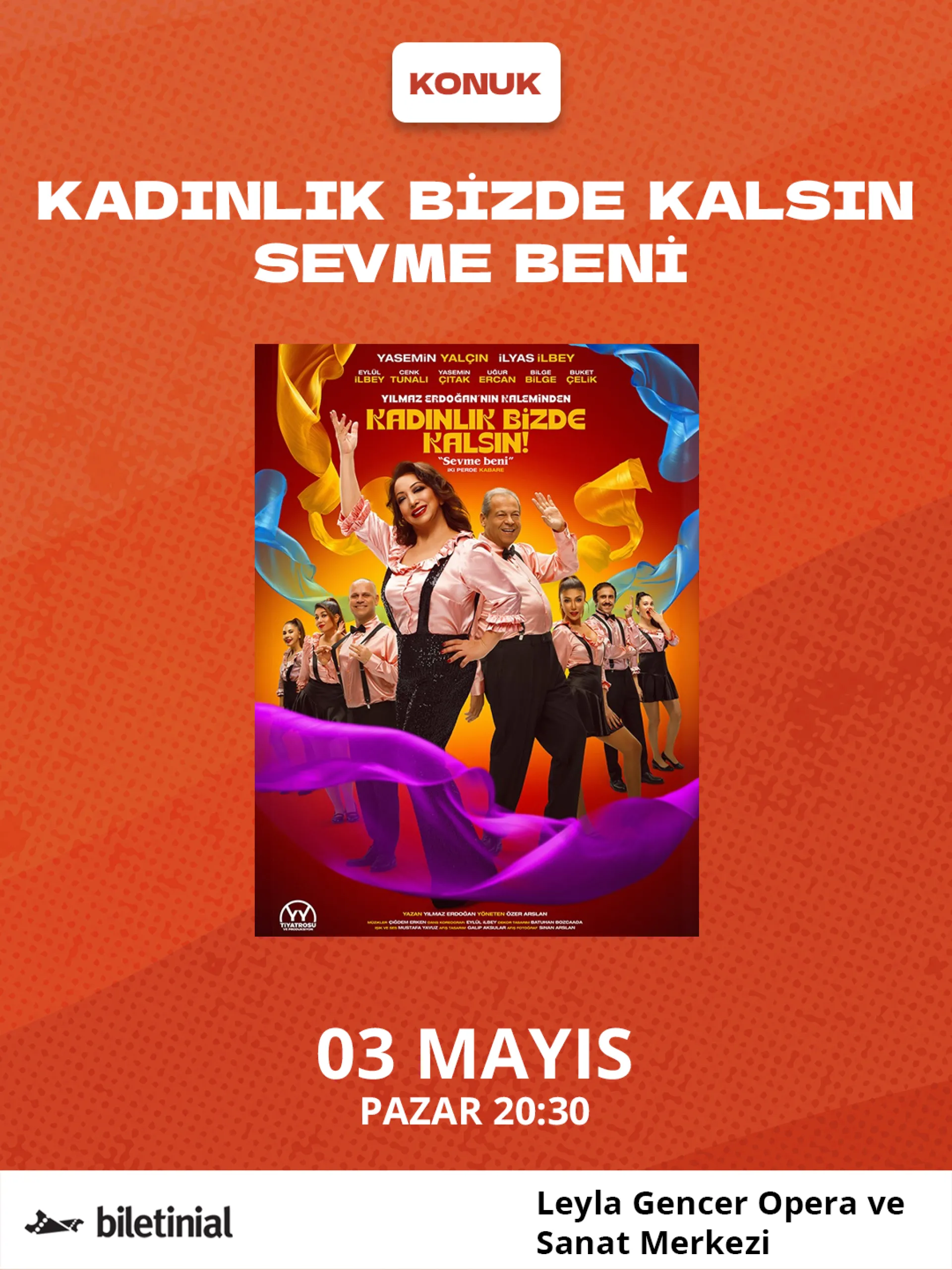 KADINLIK BİZDE KALSIN SEVME BENİ