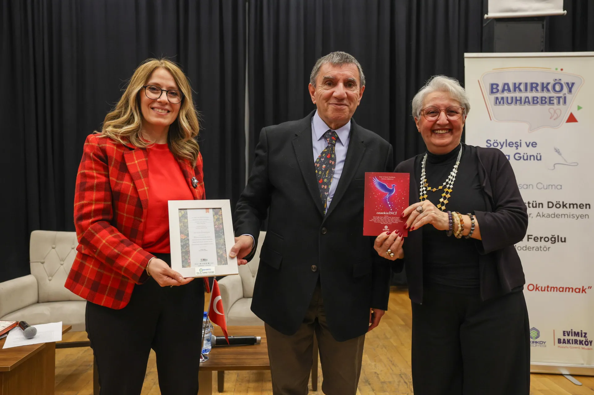 ÜSTÜN DÖKMEN BAKIRKÖYLÜLERLE BULUŞTU