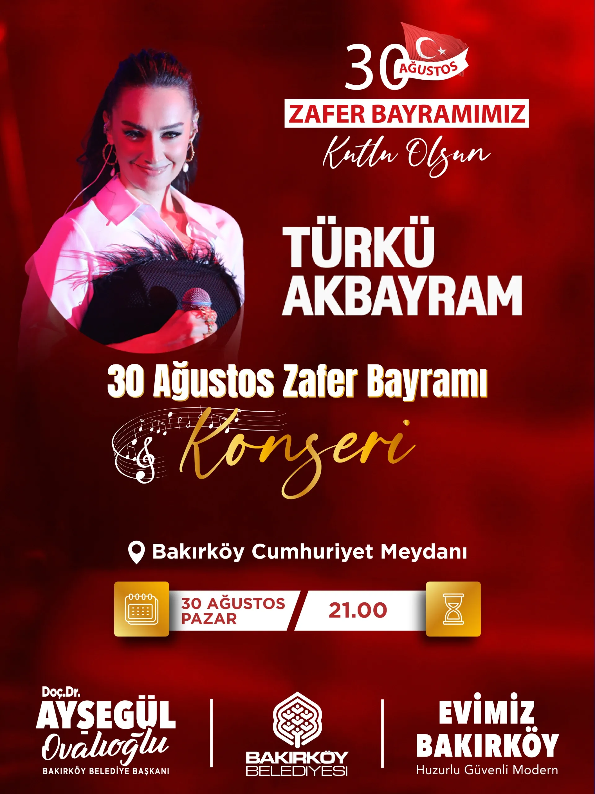 BAKIRKÖY’DE ZAFER BAYRAMI COŞKUSU PLAJ VOLEYBOLU VE KONSERLE YAŞANACAK